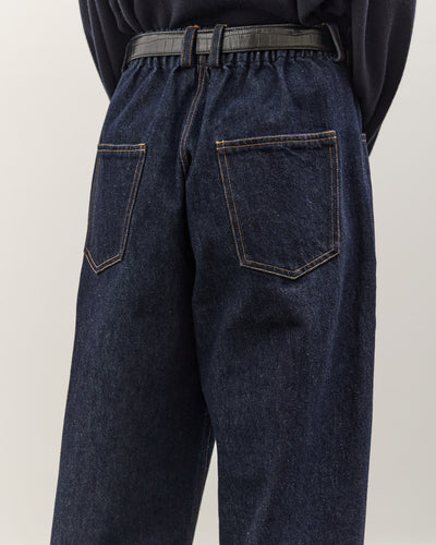 Cordera Denim Straight Pants, Indigo
