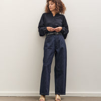 Cordera Denim Straight Pants, Indigo