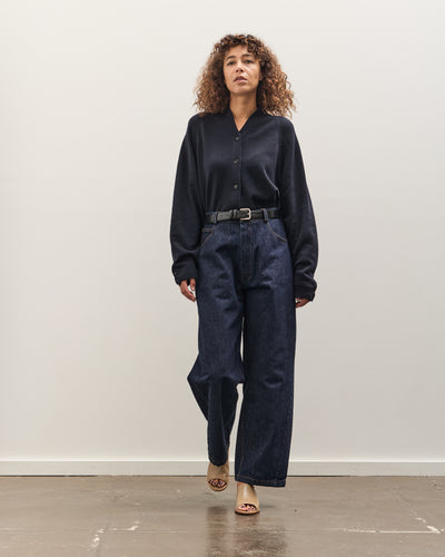 Cordera Denim Straight Pants, Indigo