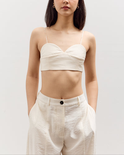 Cordera Heart-Shaped Bralette, Marfil