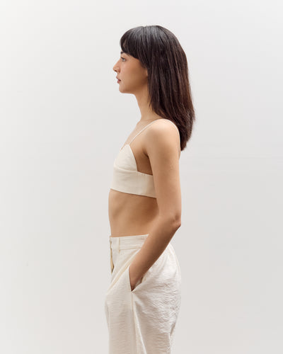 Cordera Heart-Shaped Bralette, Marfil