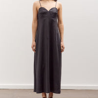 Cordera Heart-Shaped Dress, Espresso