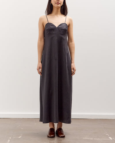 Cordera Heart-Shaped Dress, Espresso