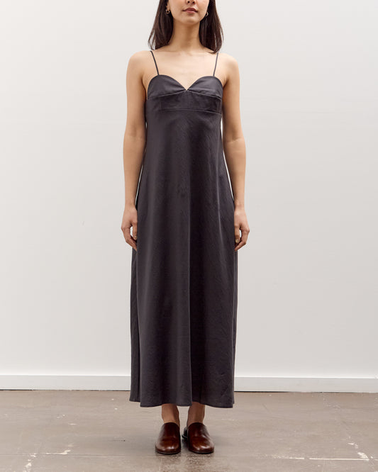 Cordera Heart-Shaped Dress, Espresso