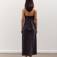 Cordera Heart-Shaped Dress, Espresso