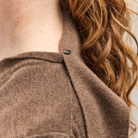 Cordera Merino Wool Lace Waistcoat, Taupe