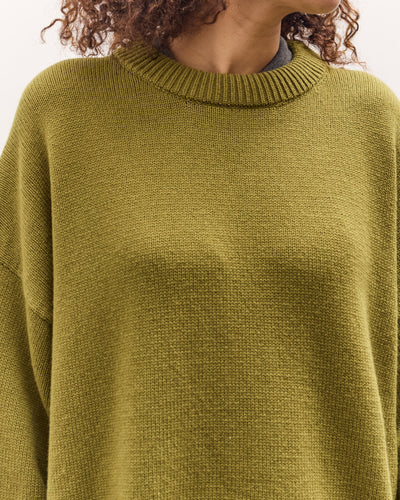 Cordera Merino Wool Oversized Sweater , Woodbine