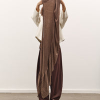 Cordera Merino Wool Shawl, Deep Taupe