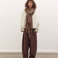 Cordera Merino Wool Shawl, Deep Taupe