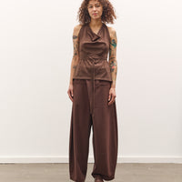 Cordera Merino Wool Tie Top, Brown