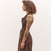 Cordera Merino Wool Tie Top, Brown