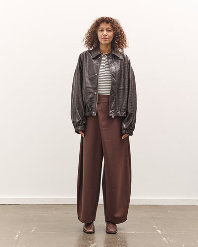 Cordera Nappa Bomber Jacket , Crocodile