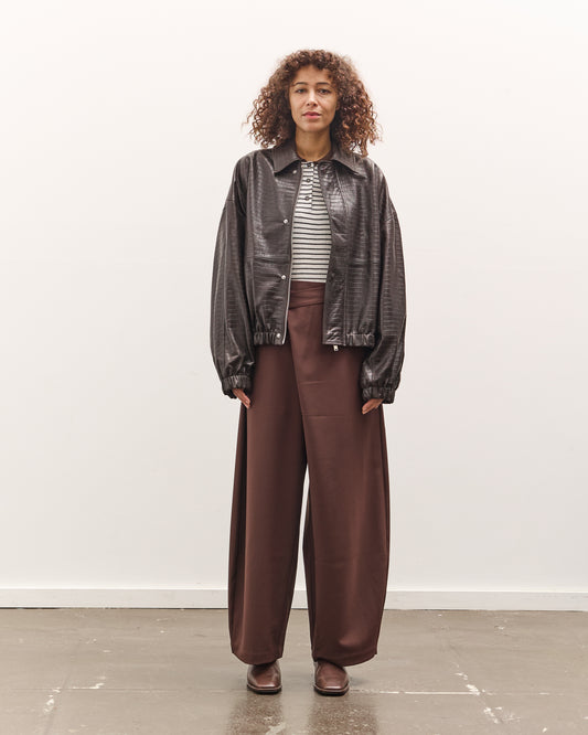 Cordera Nappa Bomber Jacket , Crocodile