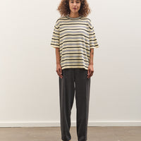 Cordera Organic Cotton Striped T-Shirt, Taupe