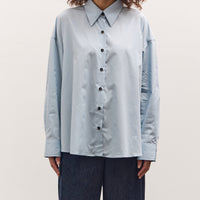 Cordera Oversized Shirt, Baby Blue