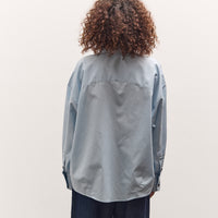 Cordera Oversized Shirt, Baby Blue