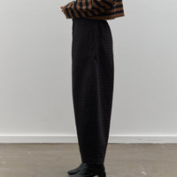 Cordera Padded Curved Pants, Black