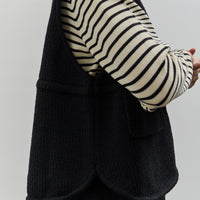 Cordera Pockets Waistcoat, Black