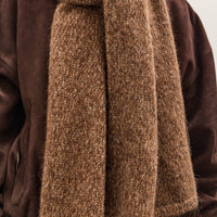 Cordera Scarf, Brown Melange