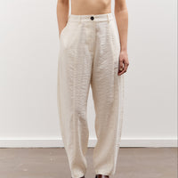 Cordera Silk Barrel Pants, Garza