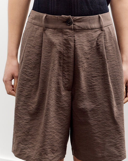 Cordera Silk Bermuda, Taupe