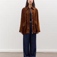 Cordera Suede Batwing Jacket, Brandy