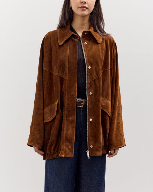 Cordera Suede Batwing Jacket, Brandy