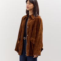 Cordera Suede Batwing Jacket, Brandy