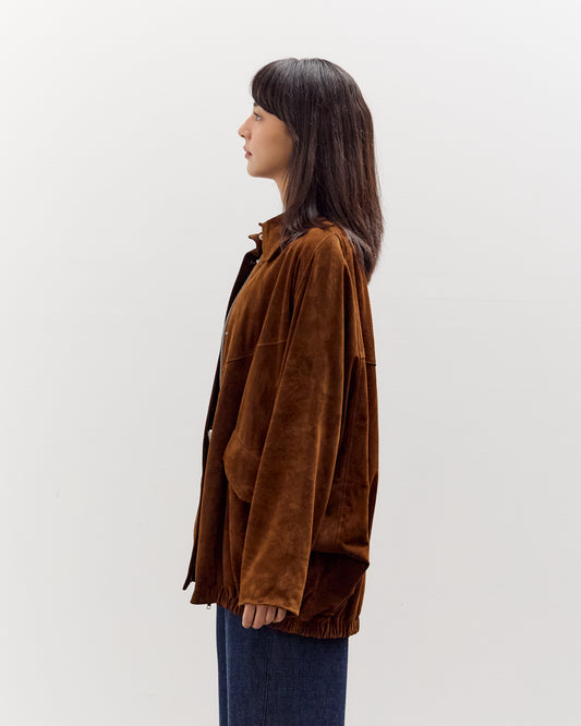 Cordera Suede Batwing Jacket, Brandy