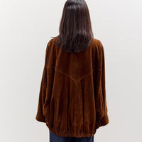 Cordera Suede Batwing Jacket, Brandy
