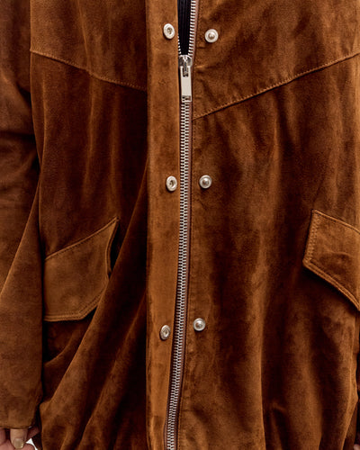 Cordera Suede Batwing Jacket, Brandy
