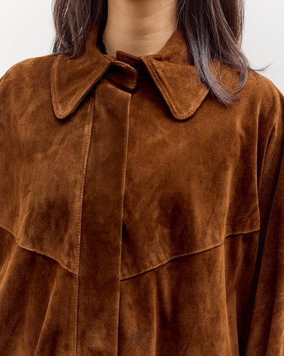 Cordera Suede Batwing Jacket, Brandy