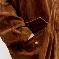 Cordera Suede Batwing Jacket, Brandy