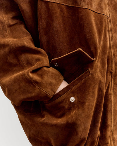 Cordera Suede Batwing Jacket, Brandy