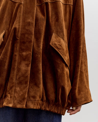 Cordera Suede Batwing Jacket, Brandy