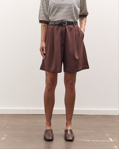 Cordera Tailored Bermuda Shorts, Burgundy