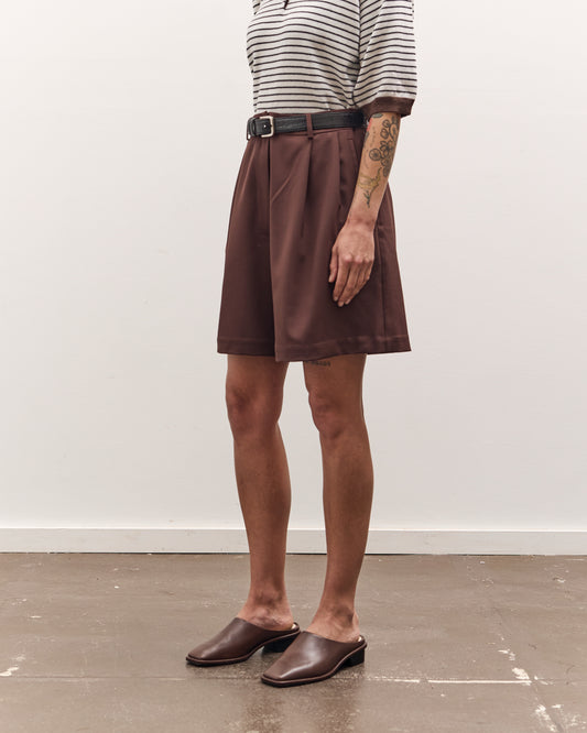 Cordera Tailored Bermuda Shorts, Burgundy