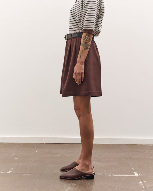 Cordera Tailored Bermuda Shorts, Burgundy
