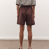 Cordera Tailored Bermuda Shorts, Burgundy