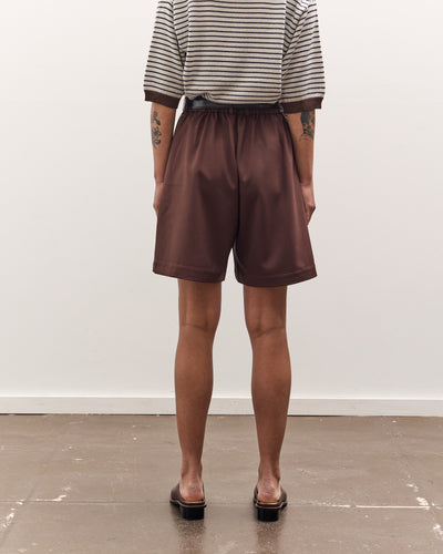 Cordera Tailored Bermuda Shorts, Burgundy