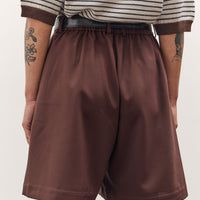 Cordera Tailored Bermuda Shorts, Burgundy