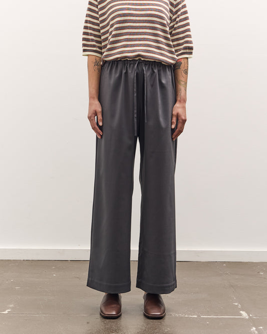 Cordera Tailored Drawstring Pants, Ebony