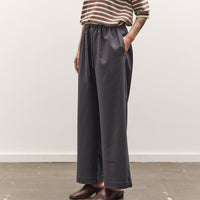 Cordera Tailored Drawstring Pants, Ebony