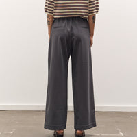 Cordera Tailored Drawstring Pants, Ebony