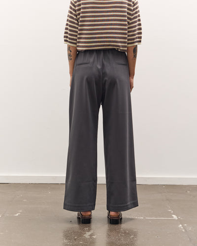 Cordera Tailored Drawstring Pants, Ebony