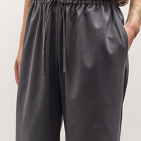 Cordera Tailored Drawstring Pants, Ebony