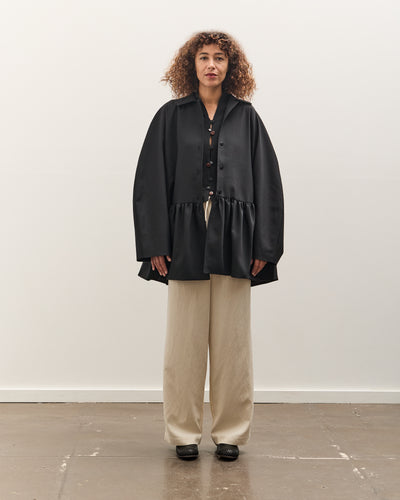 Cordera Tailoring Peplum Jacket, Black