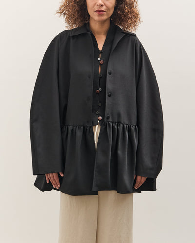 Cordera Tailoring Peplum Jacket, Black