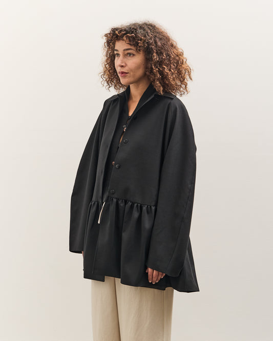 Cordera Tailoring Peplum Jacket, Black