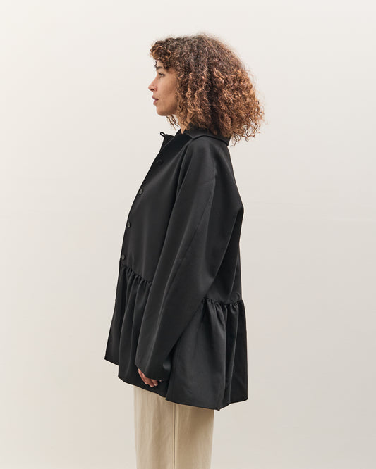Cordera Tailoring Peplum Jacket, Black